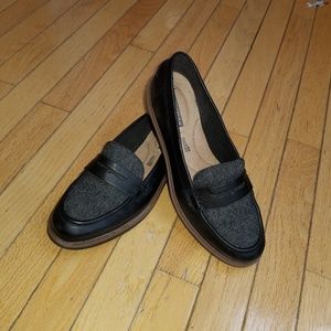 Clark loafers